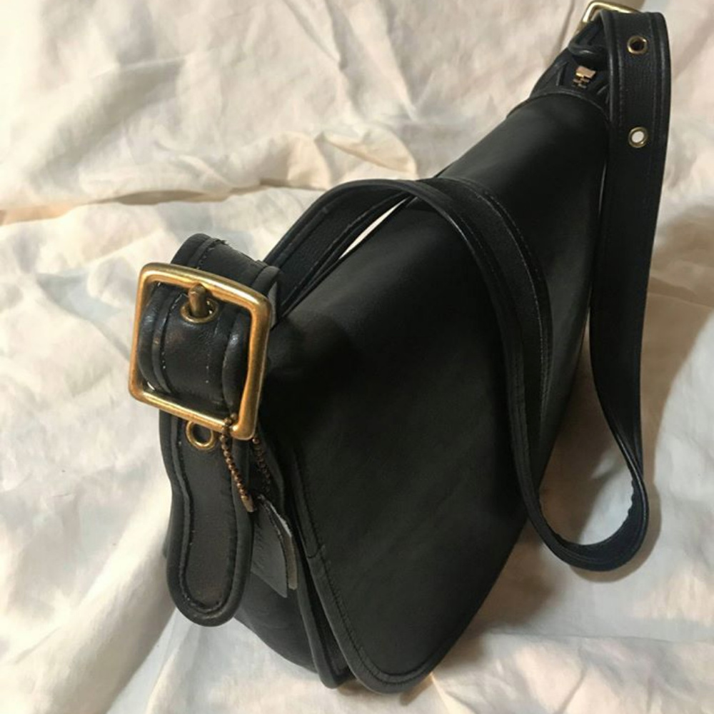 Vintage Coach Patricia Legacy Bag - Black
